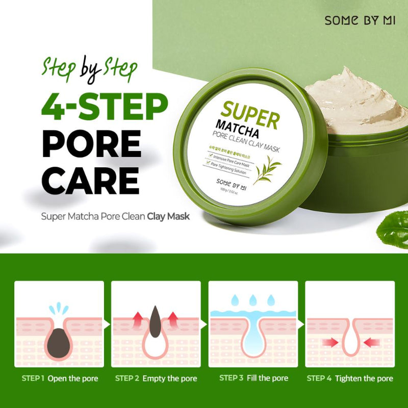 Super Matcha Pore Clean Clay Mask