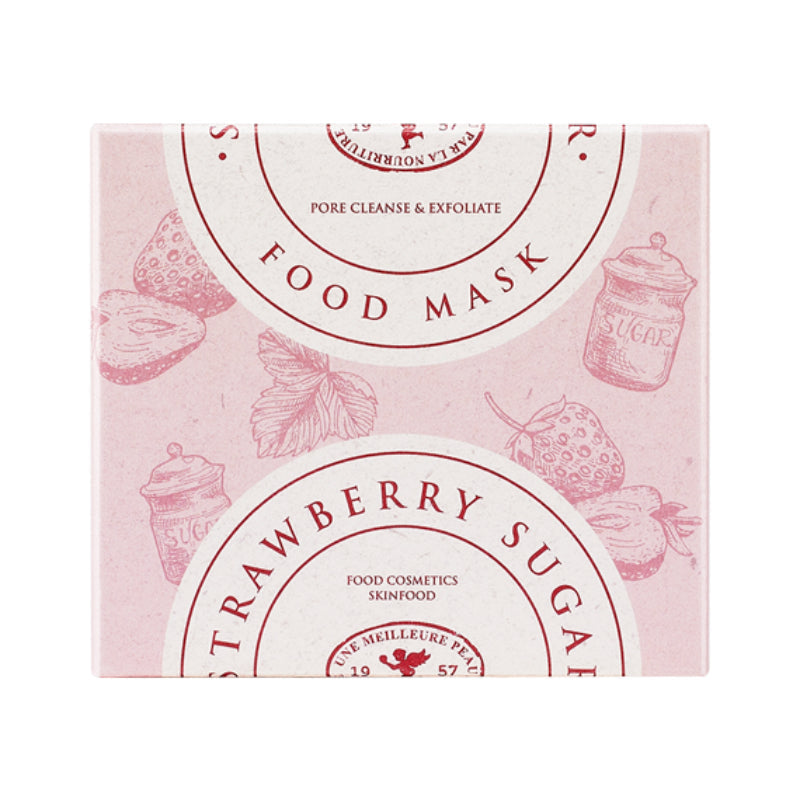 Strawberry Sugar Food Mask