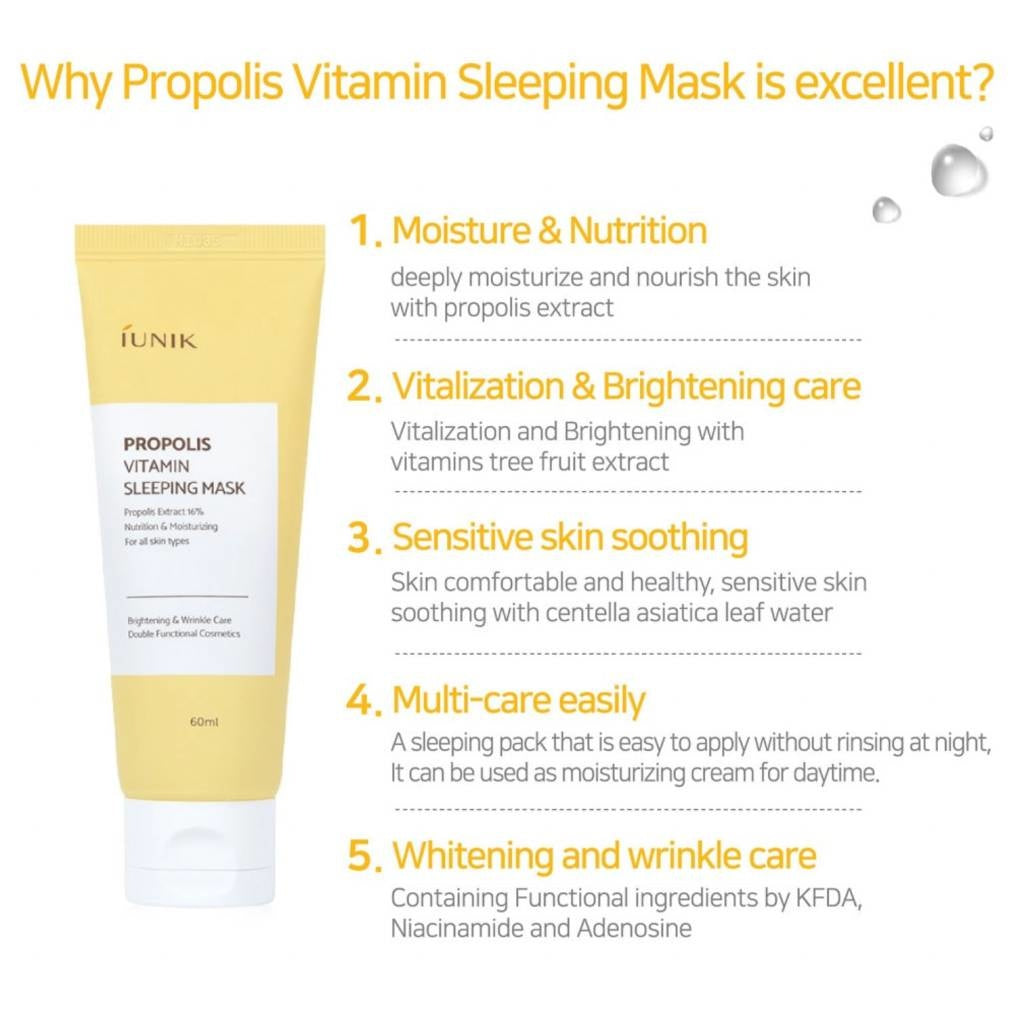 Propolis Vitamin Sleeping Mask